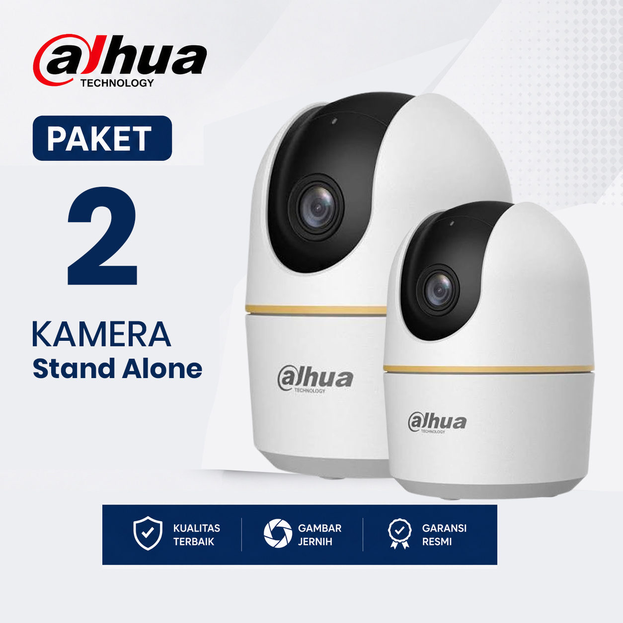 Paket CCTV Dahua HERO A3 2 Kamera